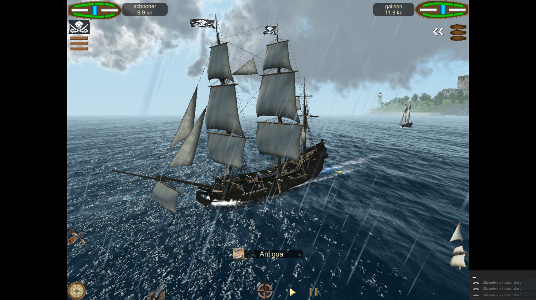 pirate caribbean hunt ships
