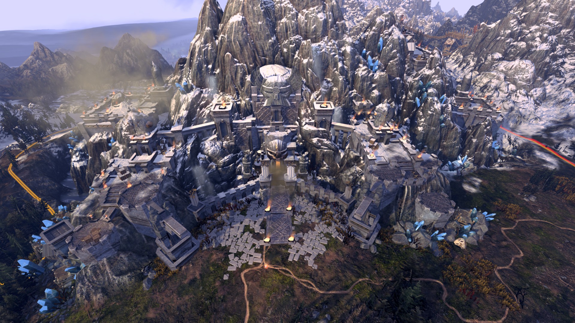 Dwarfen fortress-city
