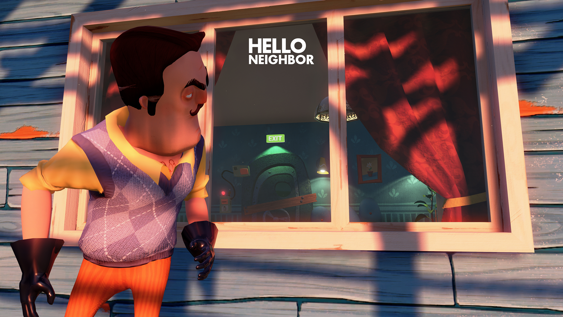 hello neighbor alpha 2 how to get the gun