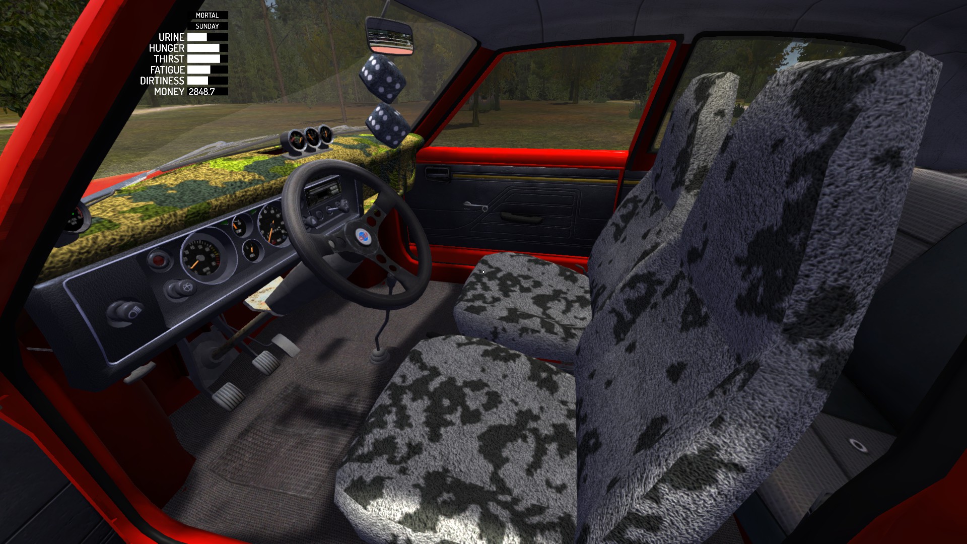 So I Replaced Some Textures On The Interior Of The Satsuma
