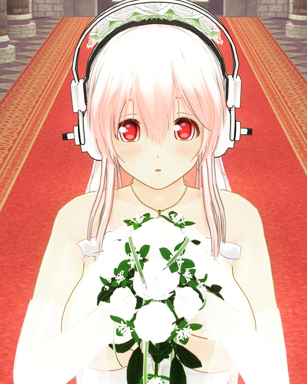 super sonico wedding