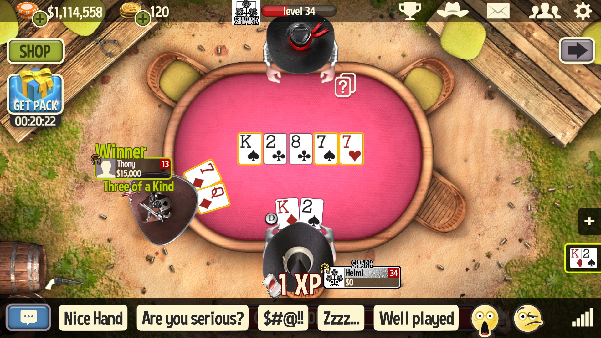 governor of poker 3 apk mod