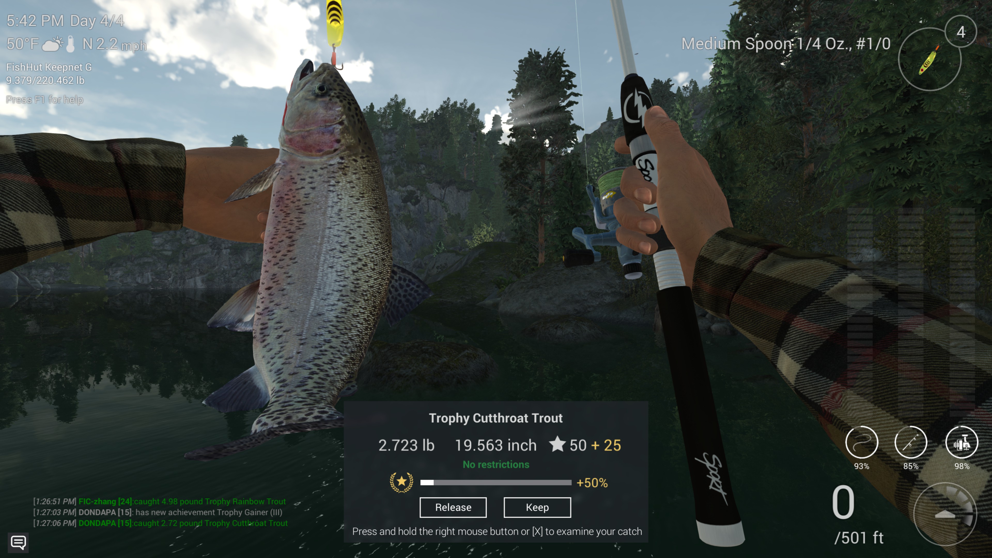 fishing planet colorado fishing