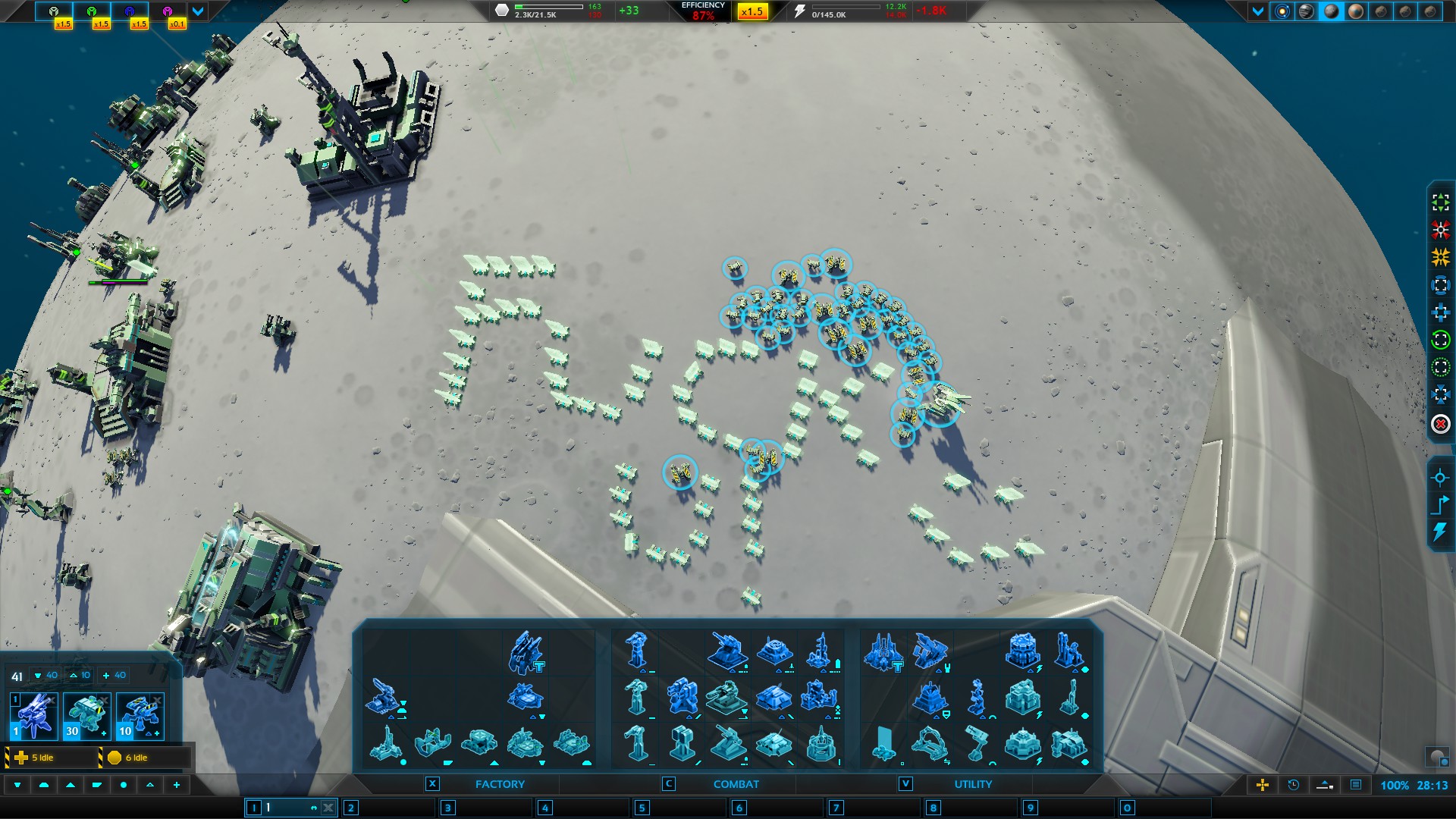 planetary annihilation titans crashing