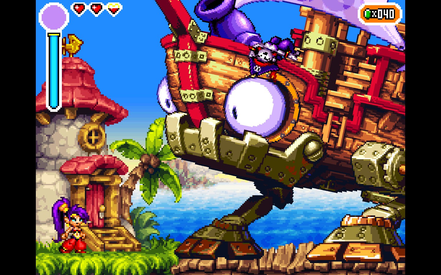 Jogalhões de Força :::: Shantae: Risky's Revenge - Director's Cut