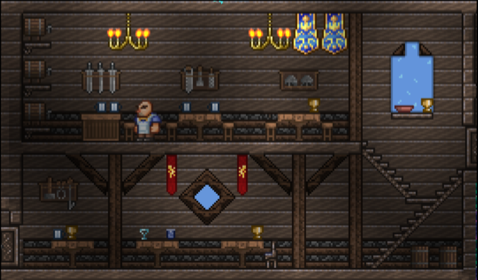 cant find the tavern master terraria