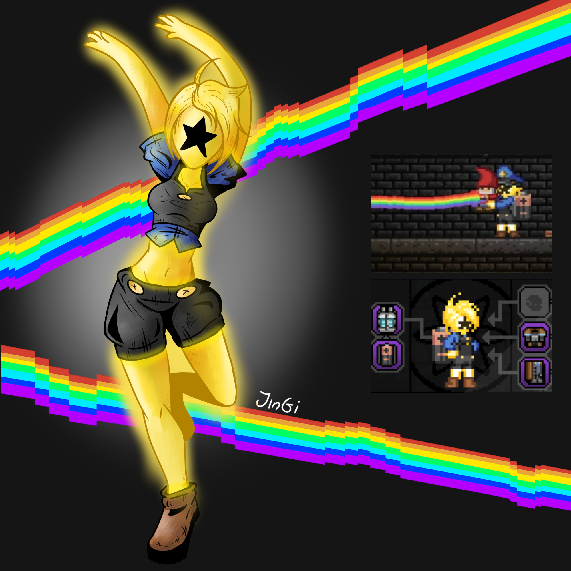 burning eyeballs starbound