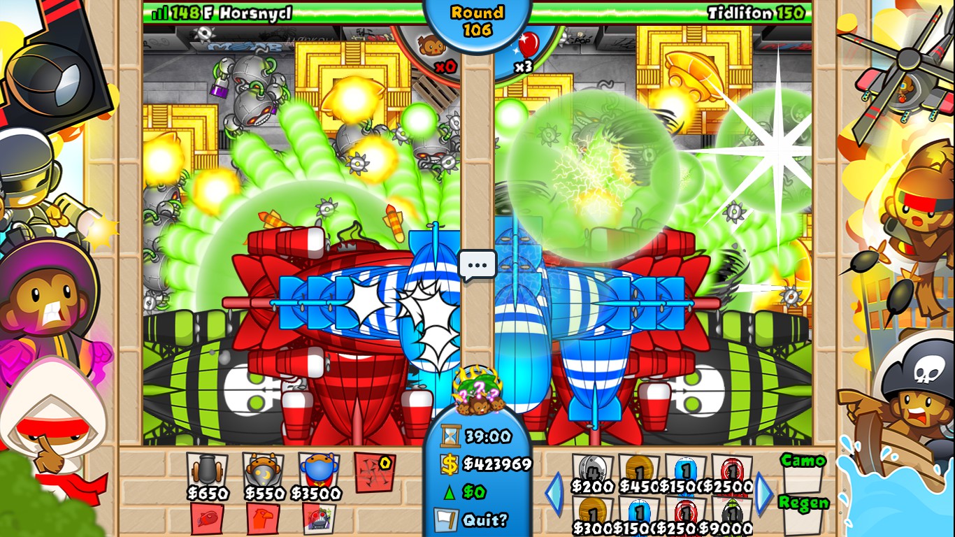 bloons td battles 2 player late game record