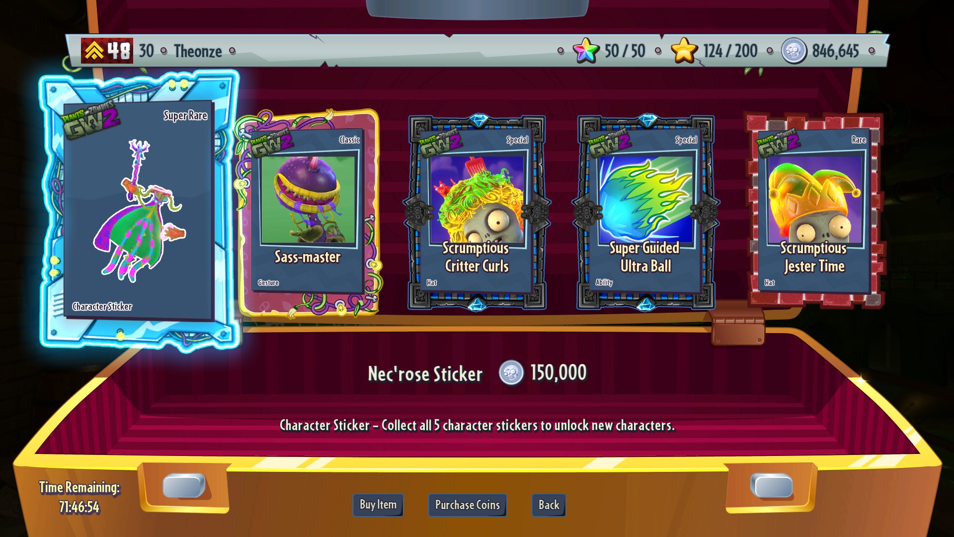 Rux Is Now Selling The New Abilities And A Character Piece For A