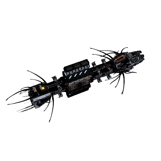 Babylon 5 - Nave Classe Shadow (Miniatura) - Nuova