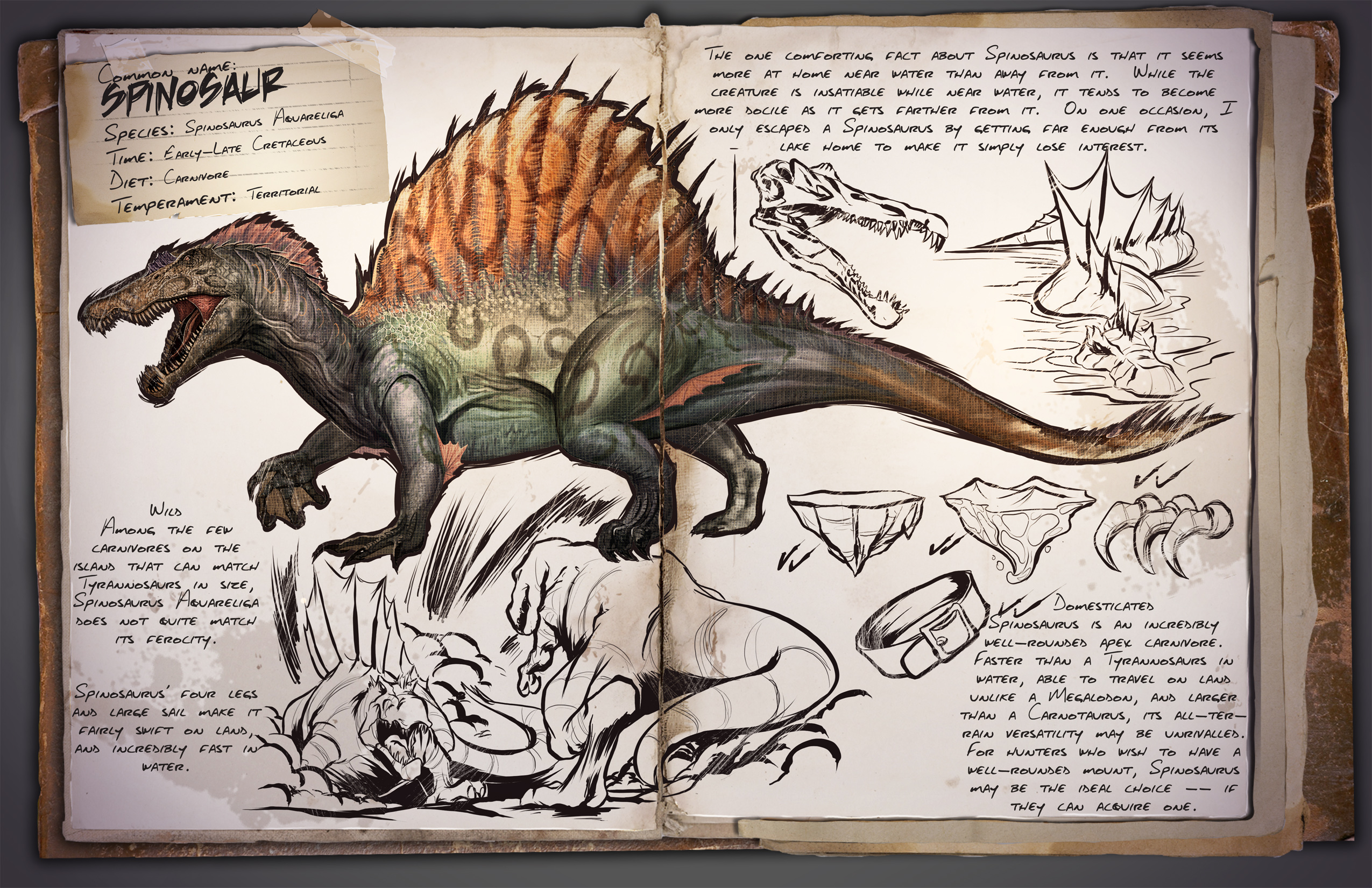 ark survival evolved dinosaurs book