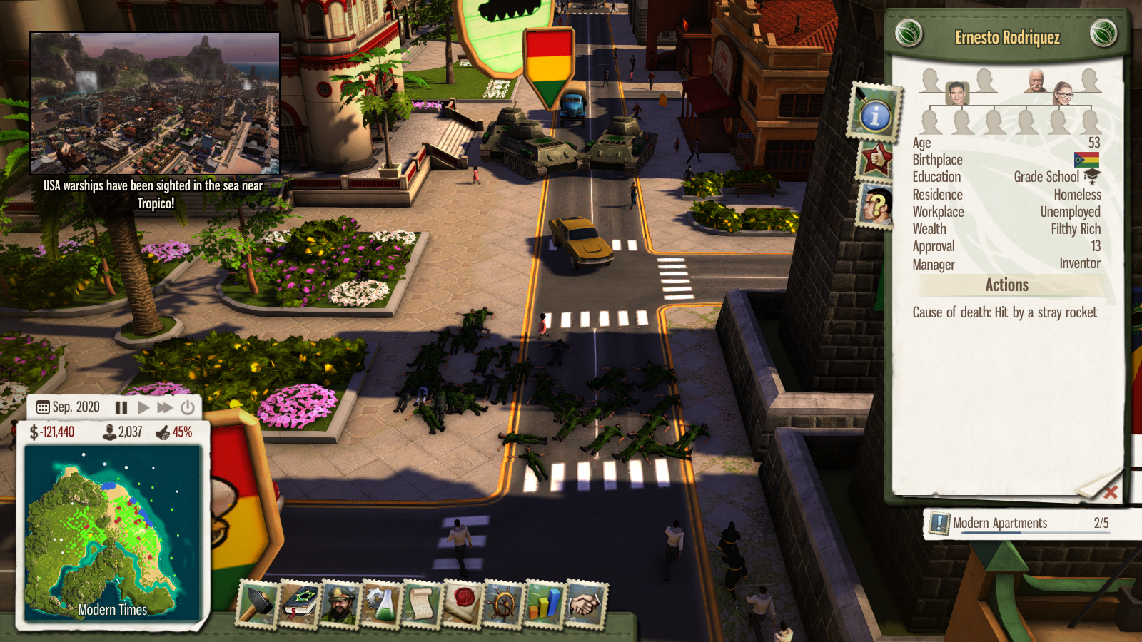 tropico 5 mods less workers