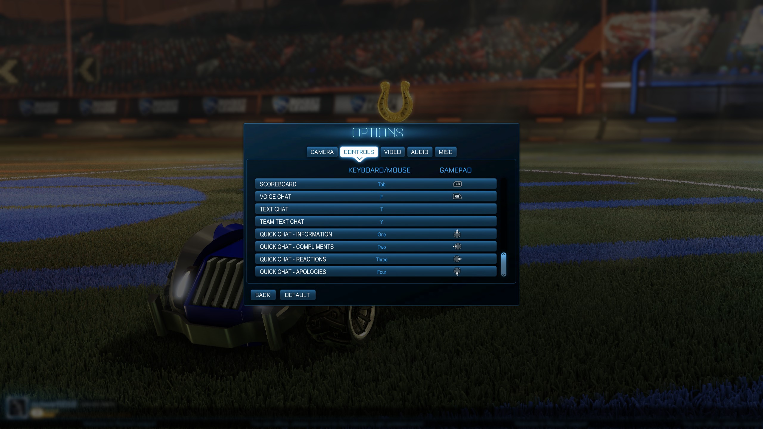 Rocket league camera settings ~ idee di design nella vostra casa