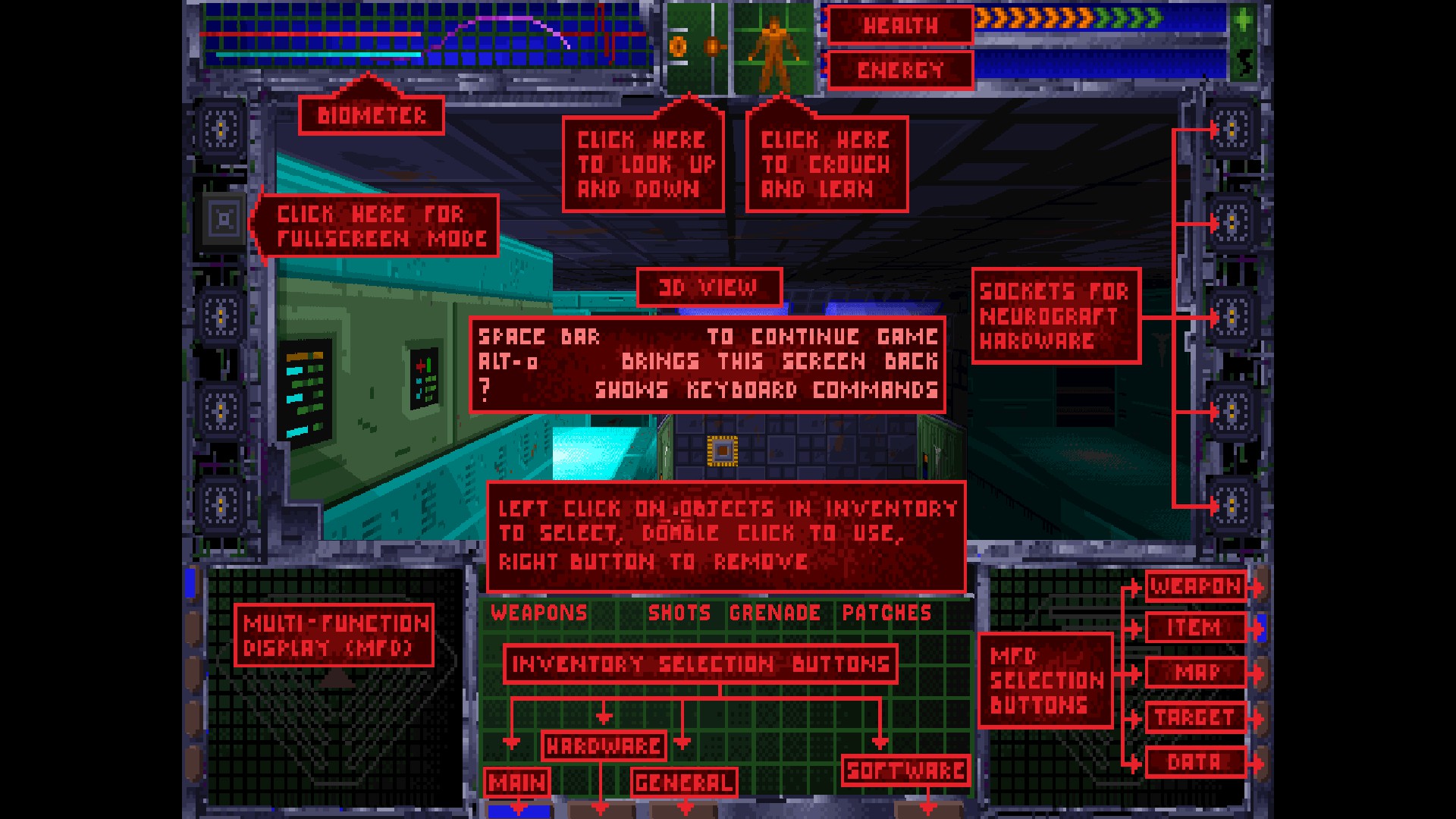 system shock enhanced edition recommended difficulty