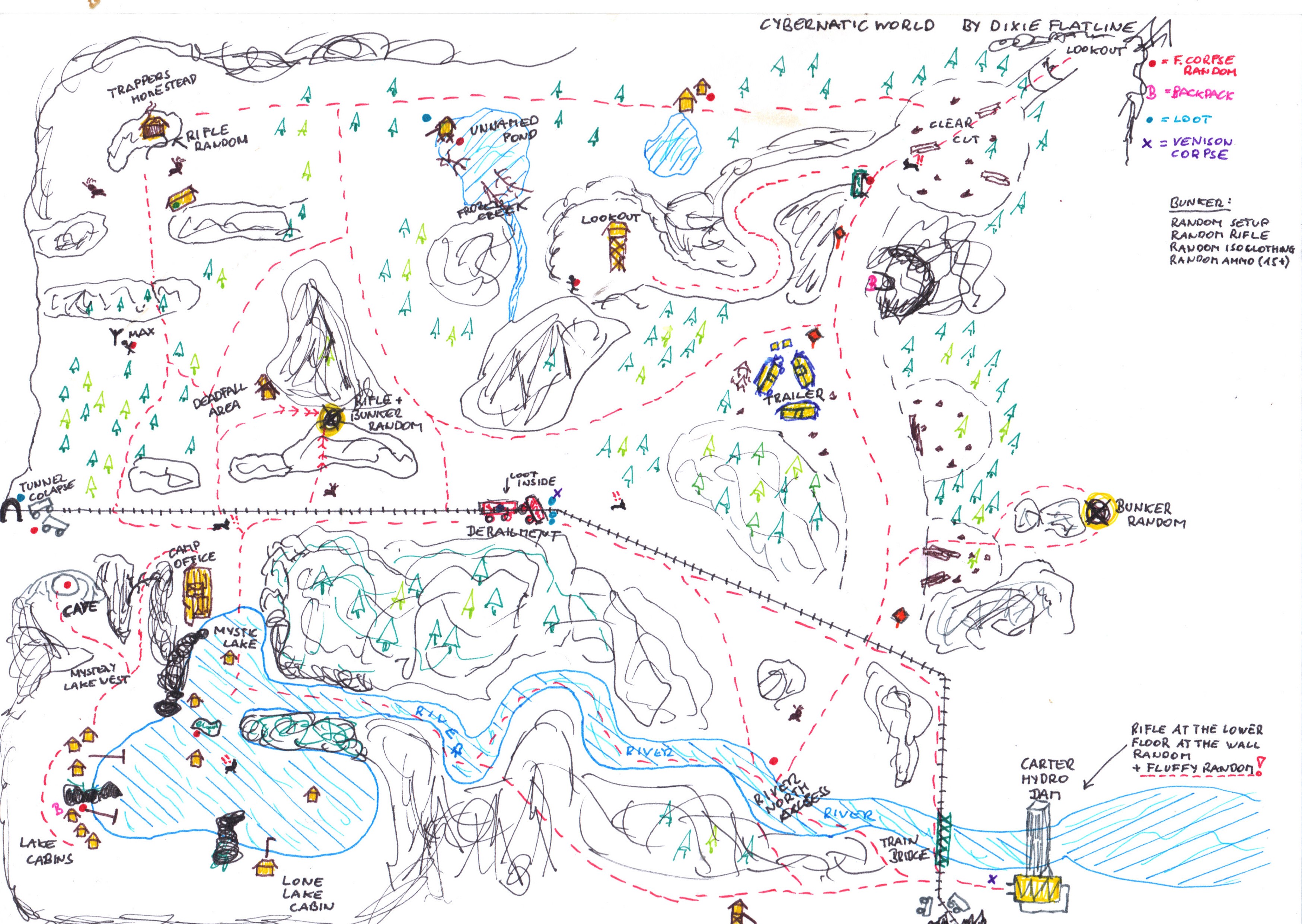 how to update map in the long dark