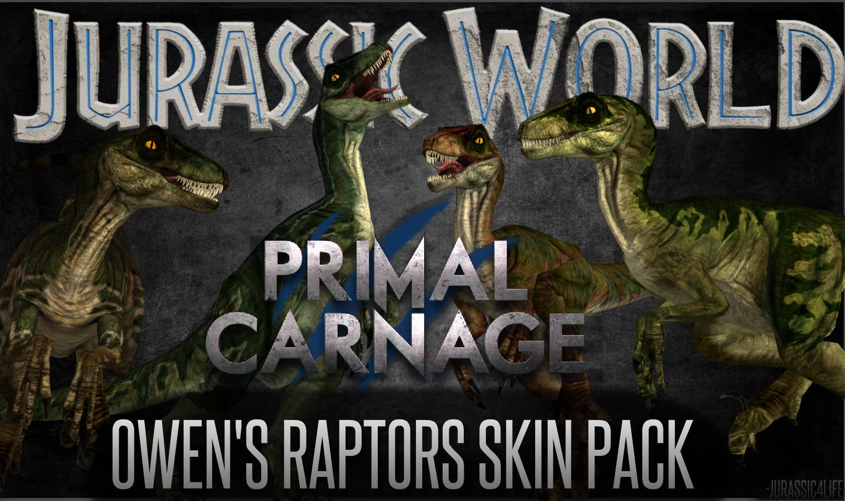 Steam Community Jurassic World Owen S Raptors Skin Pack