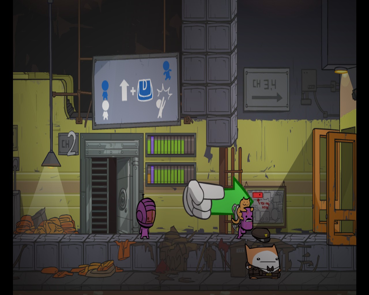 battleblock theater cutscene