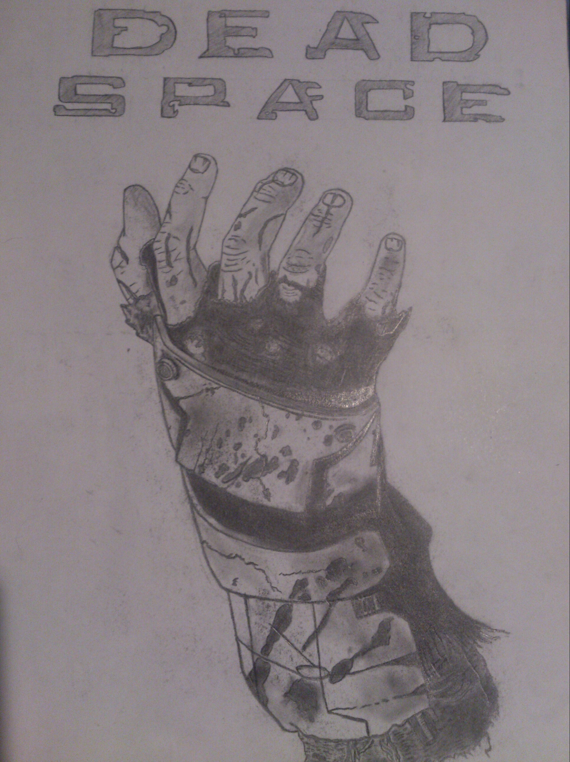 dead space marker concepts line art