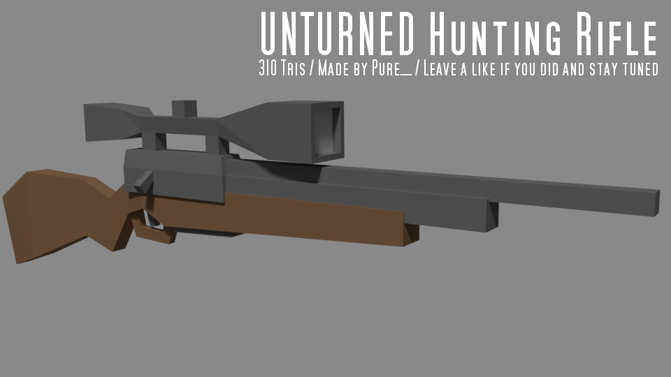 Unturned Best Gun. 