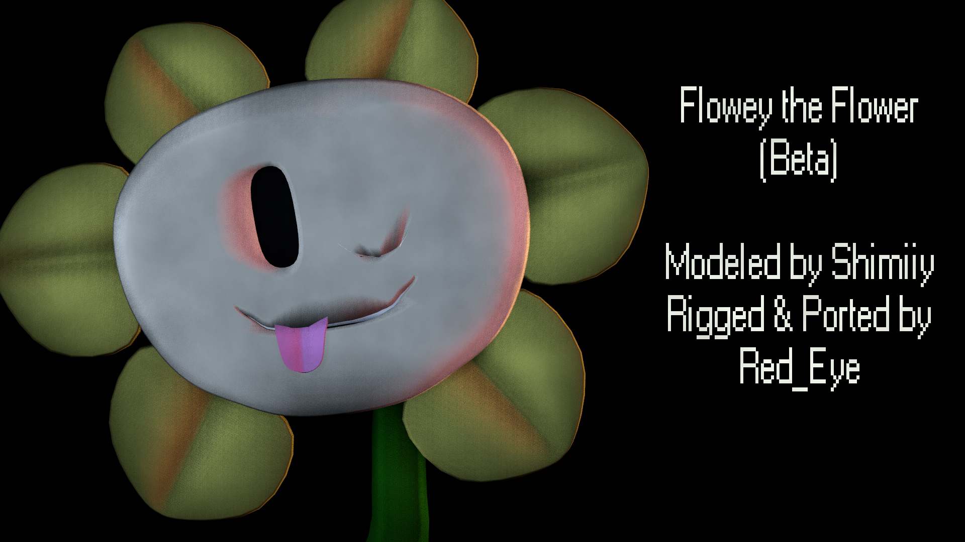 undertale hidden flowers