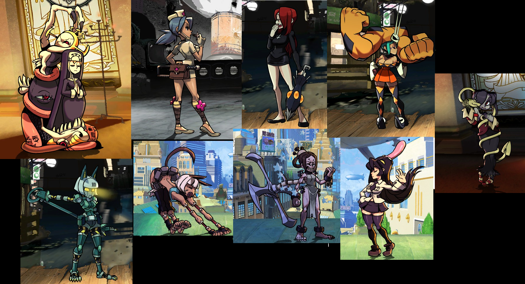 skullgirls umbrella guide