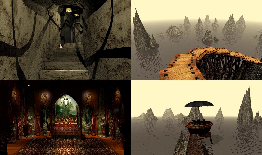 myst masterpiece edition windows 7 black screen