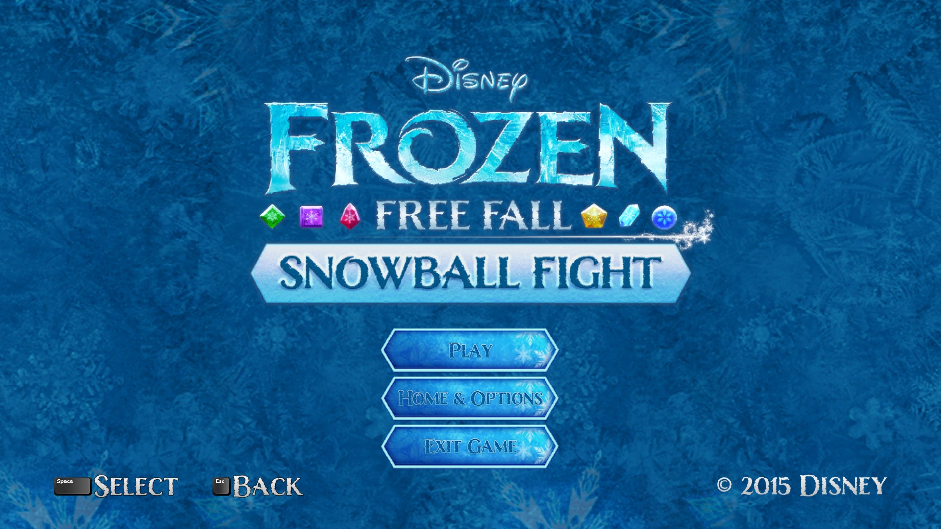 disney frozen snowball fight