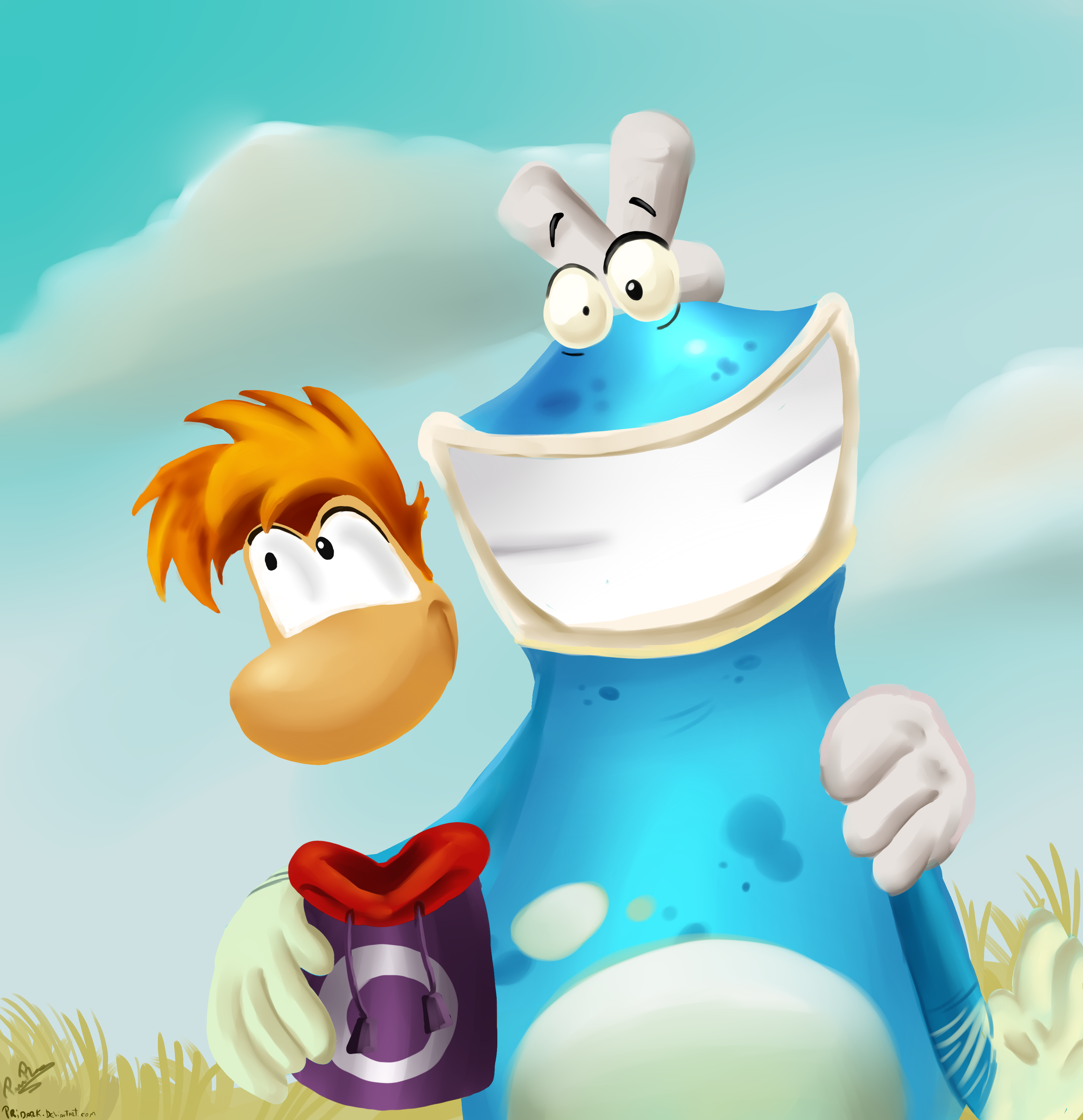 rayman legends steam custom artwork