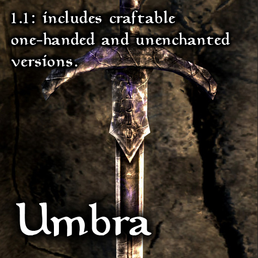 umbra sword oblivion