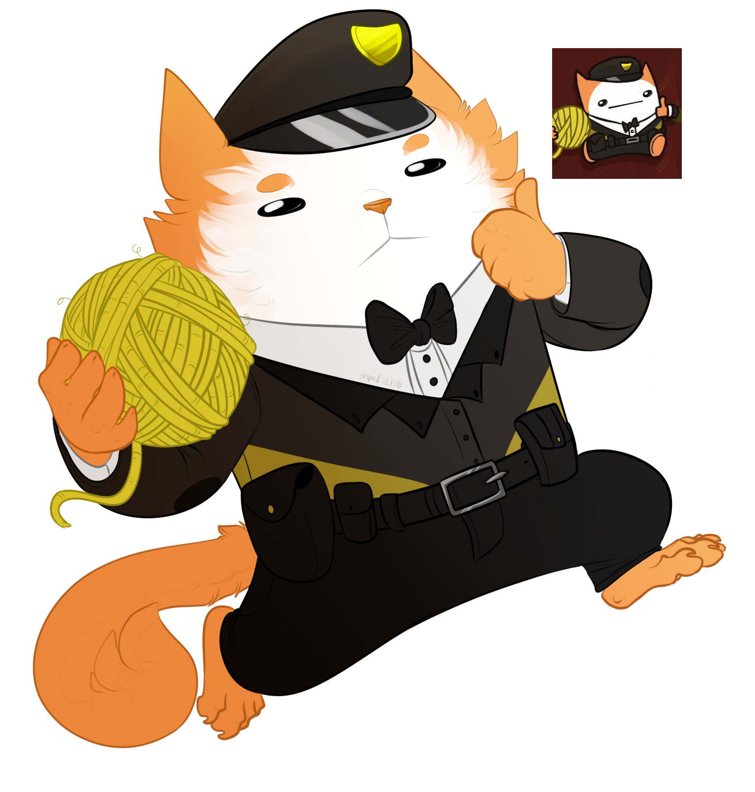 battleblock theater cat plush