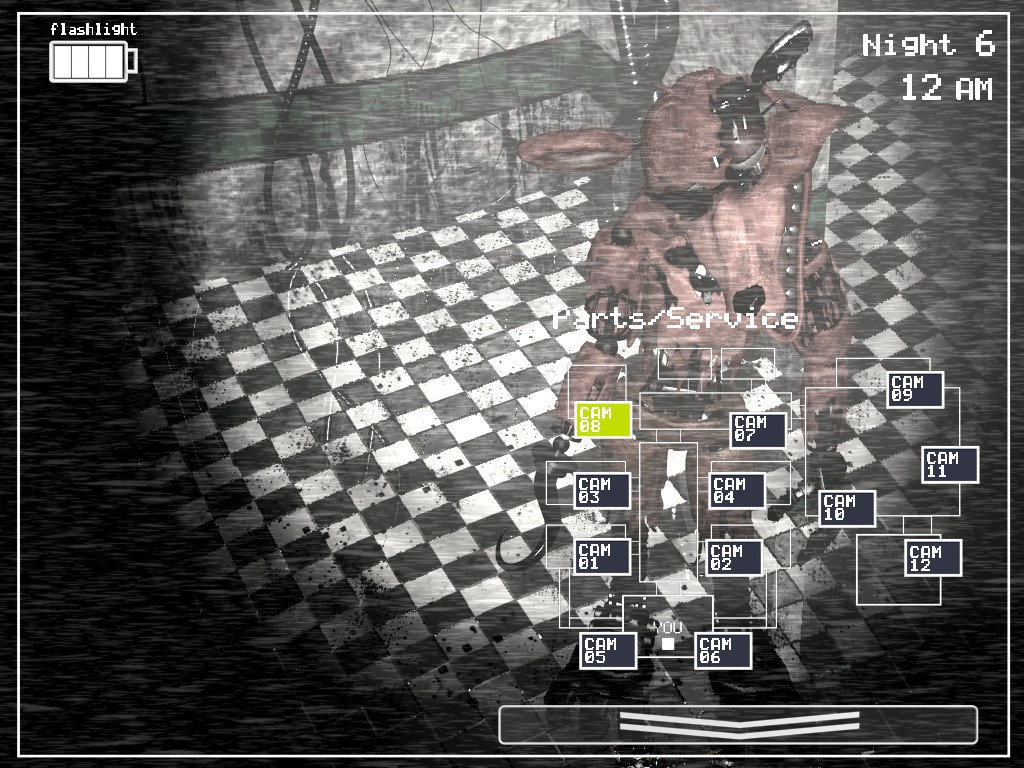 In Five Nights at Freddy's 2, these two 'shadow' animatronics