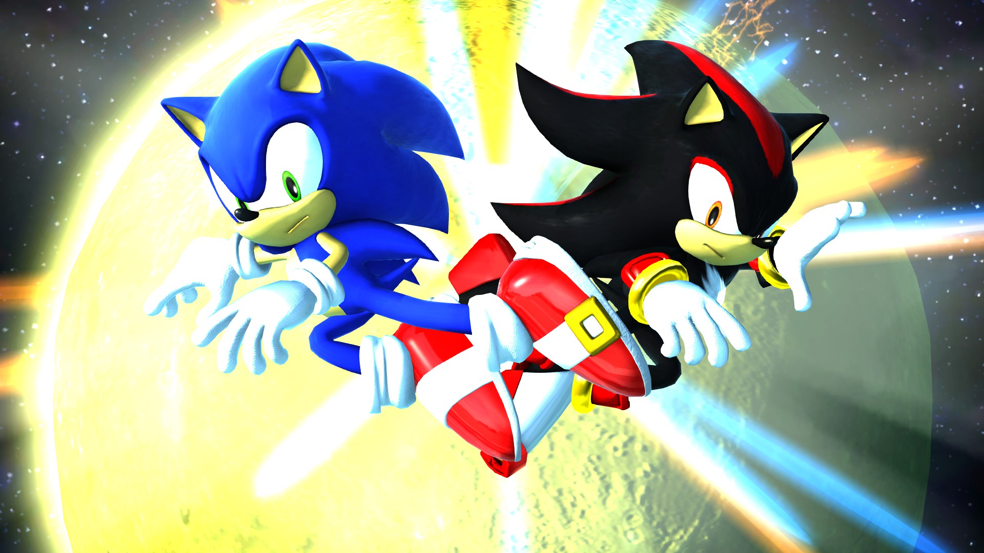 questo e' hyper shadic - Sonic shadow e silver