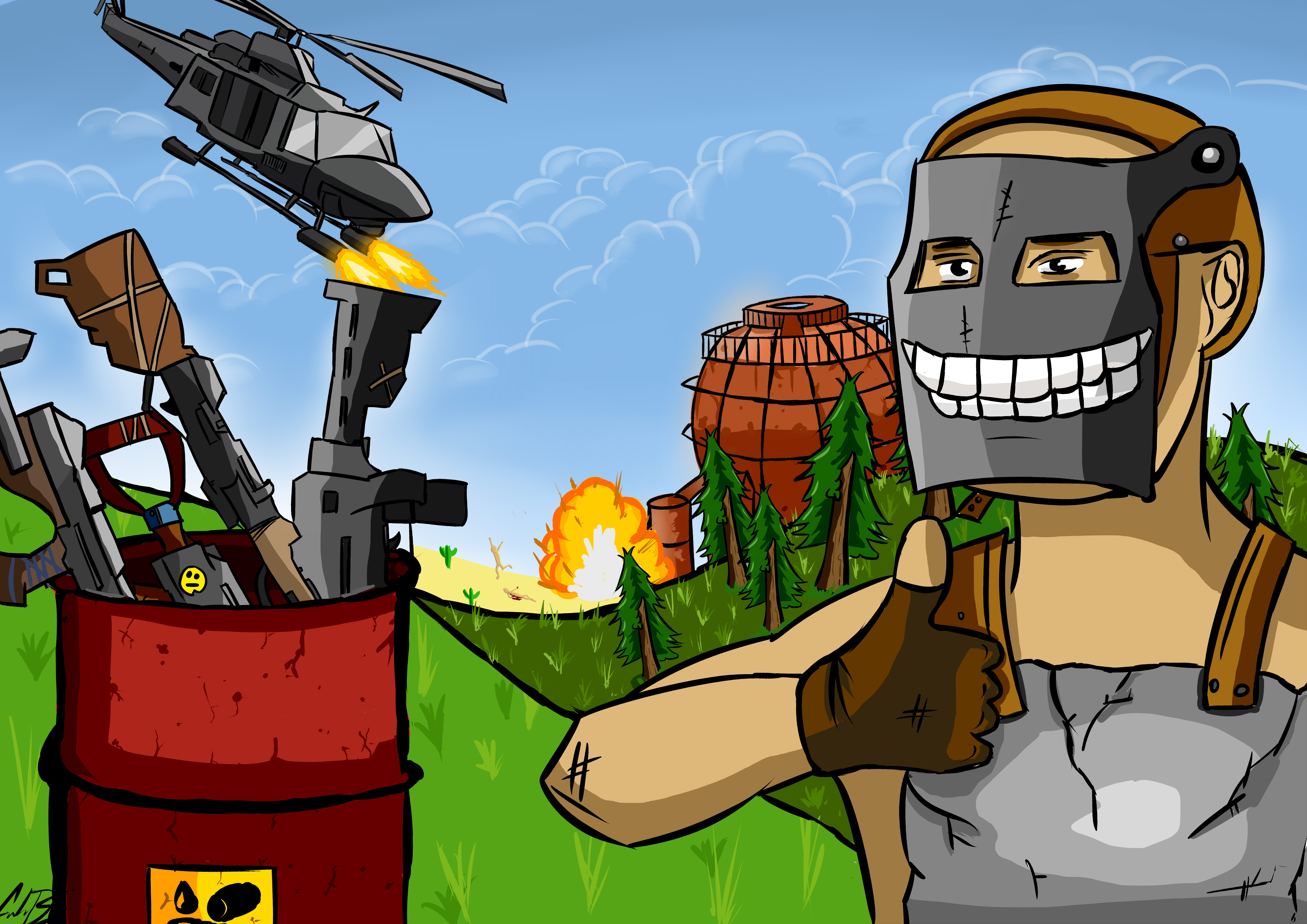 Rust топ. Rust арты. Rust аватар. Мультяшный раст. Аватарки раст.