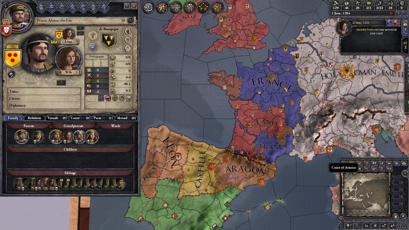 The Port of Cale: A Portugal CK2 AAR at the 1204 Start Date | Paradox ...