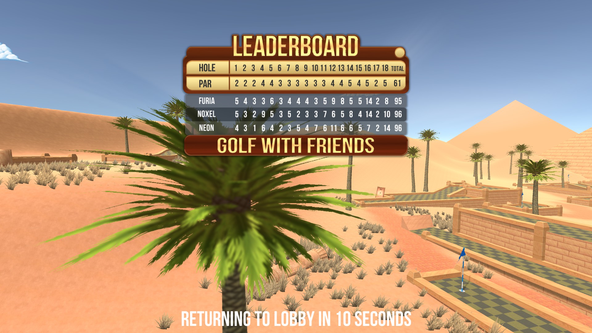 Steam community golf with friends