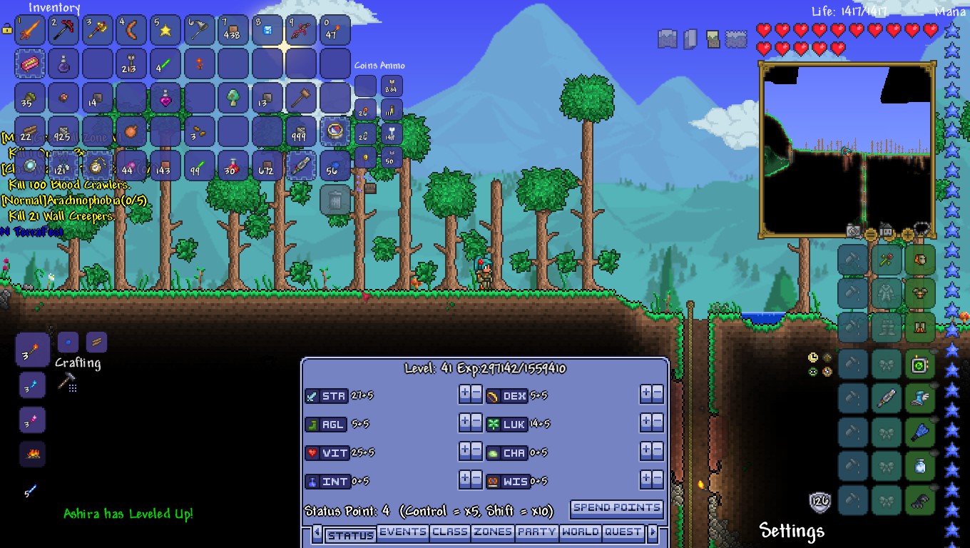 Standalone - N Terraria Mod: RPG, Races, Classes, Quests, and other ...