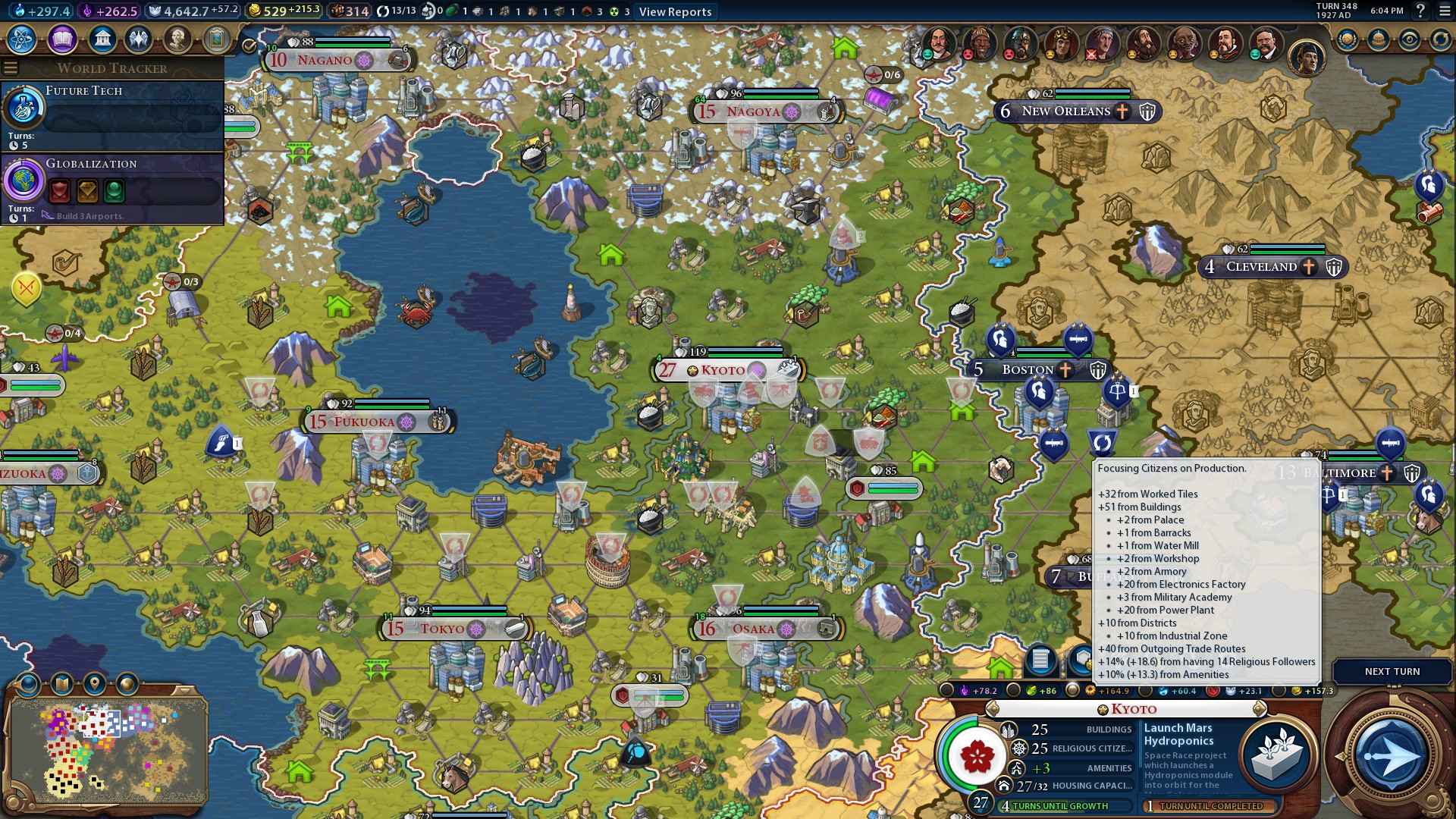 Proper city district planning really pays off... | CivFanatics Forums