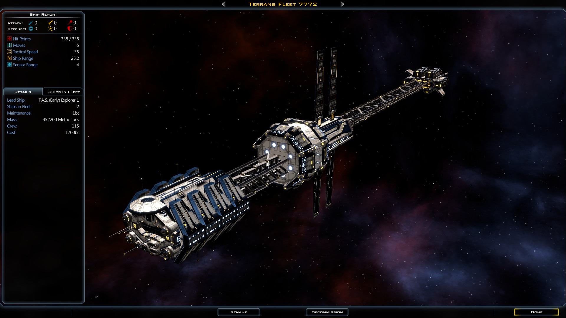 Made this using a Cargo Hull and made the ship too long....  It is coming out smaller than my Hyperion <img src=