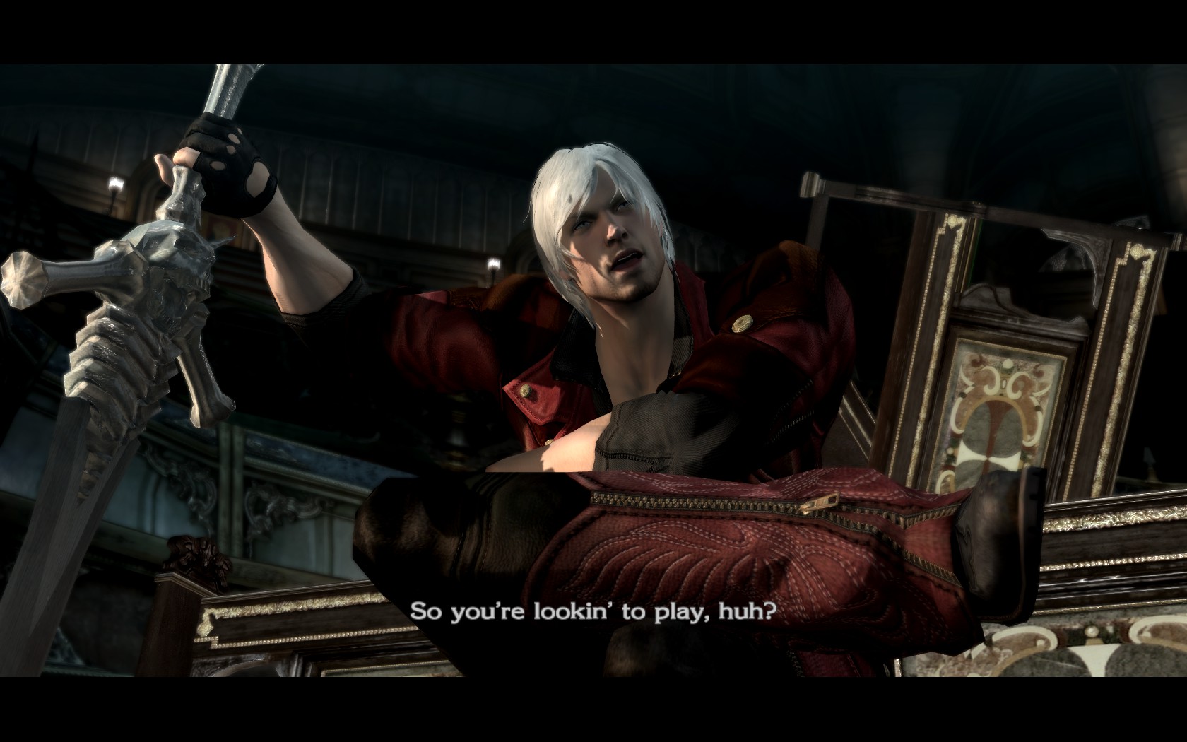How I feel in my first mission as Dante in DMC 4 against enemies