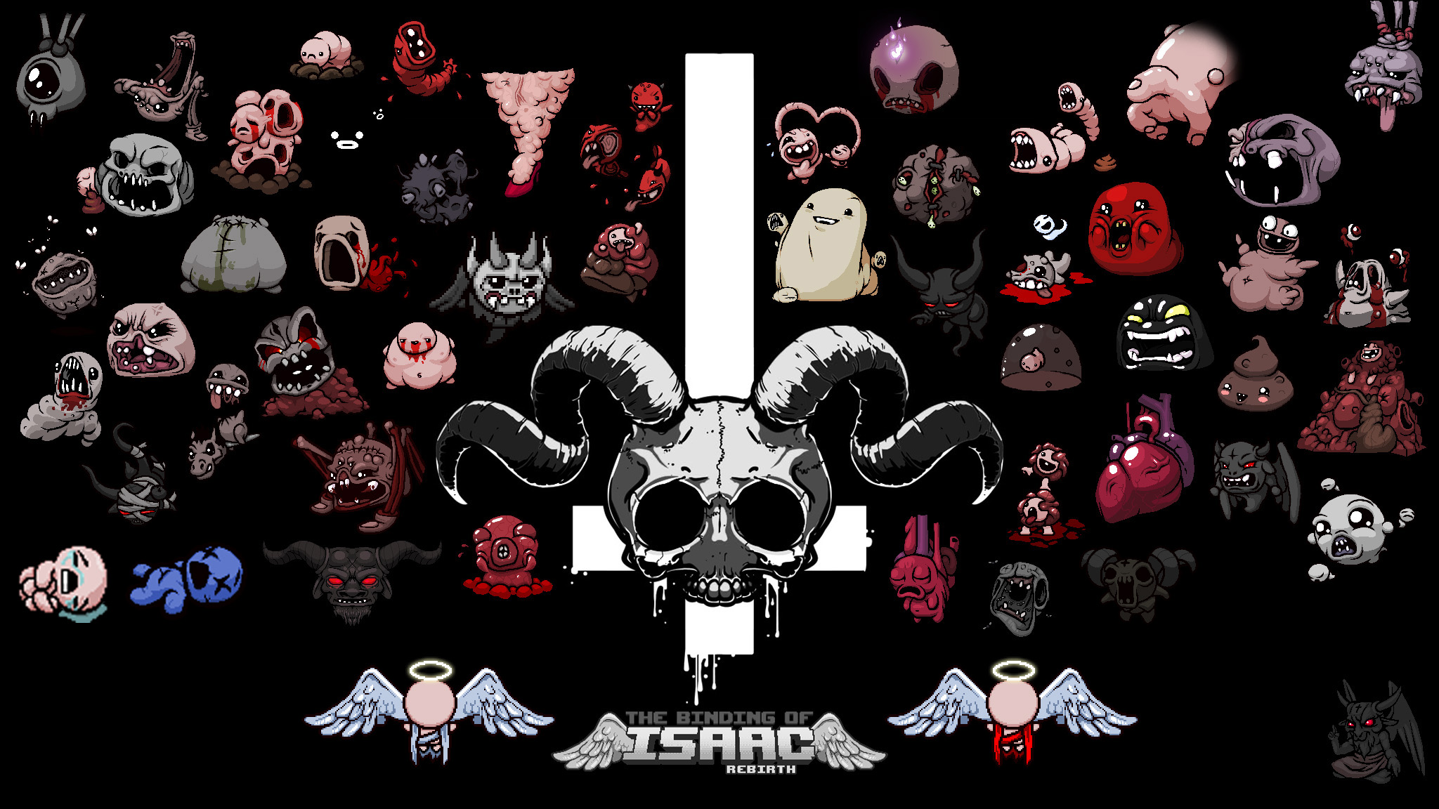 The Binding of Isaac Rebirth призрак босс