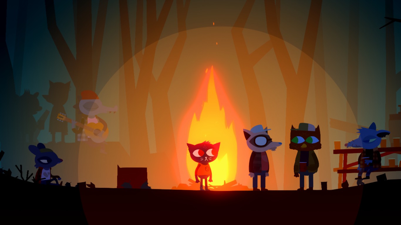 Флеш ин зе найт. Мэй Боровски Night in the Woods скрины. Night in the Woods игра. Найт ин зе Вудс скрины. Night in the Woods Мэй ведьма.